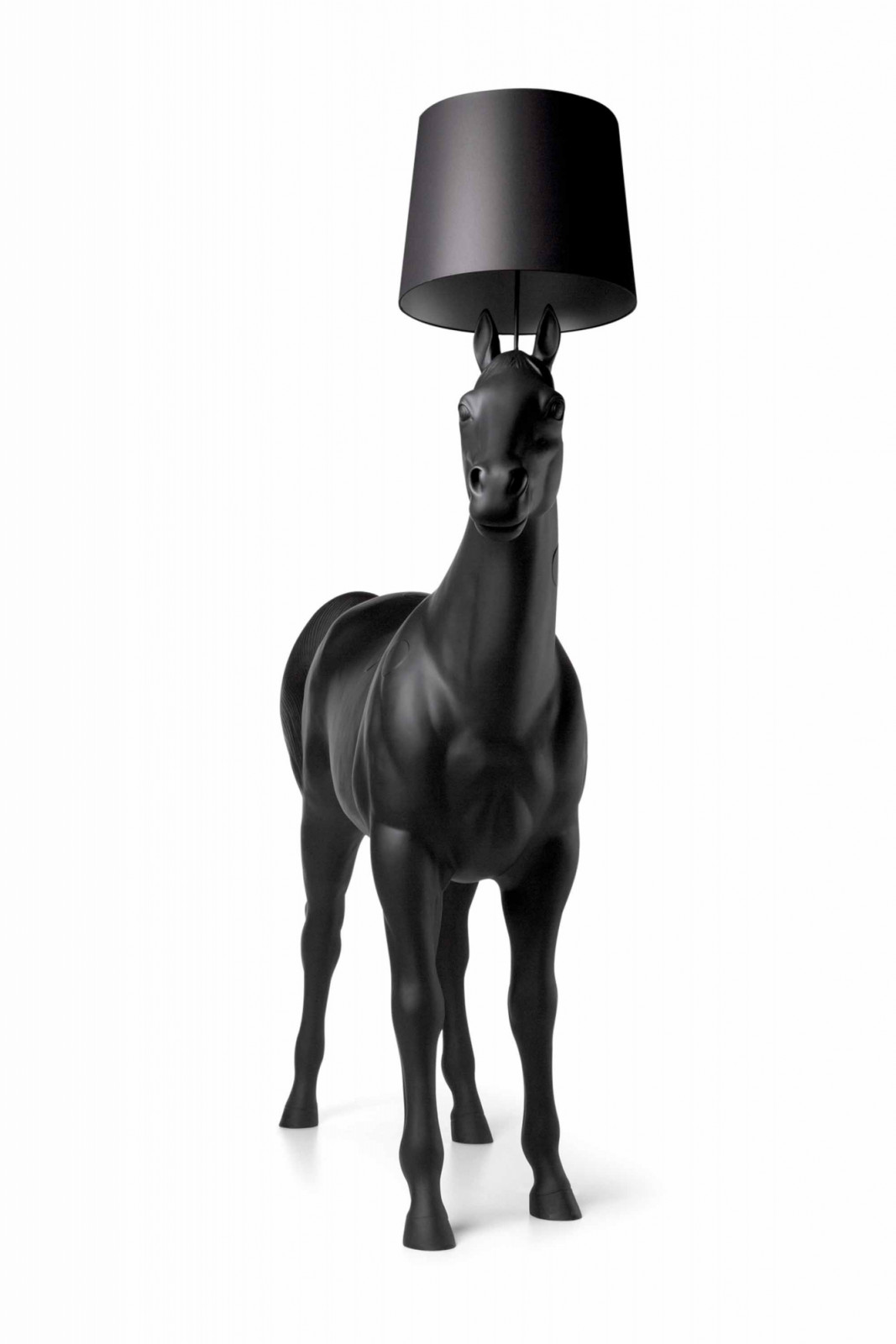 Moooi’s Horse Lamp is famous for having an accurate life-sized scale