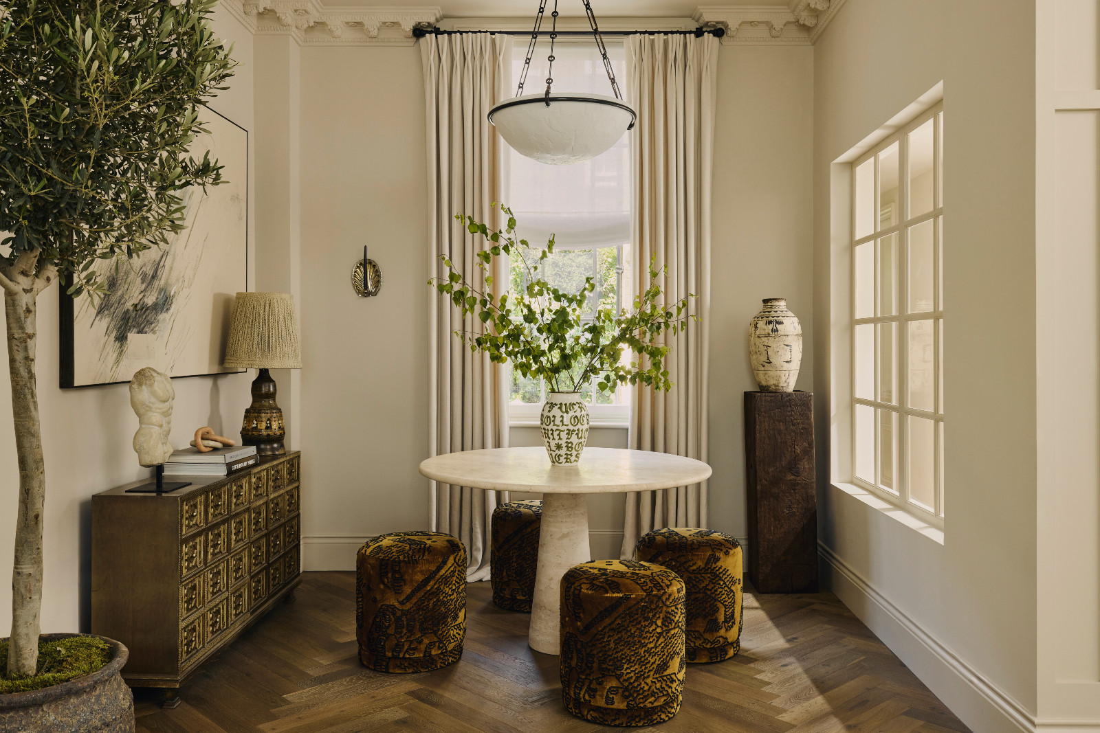 The details of a Georgian townhouse renovated by Jack Simpson in London, England