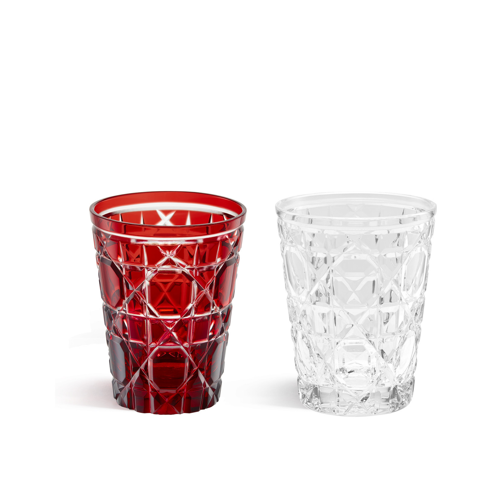 The Dior Cristal water glasses, also available classic transparent crystal (Photo: Dior)