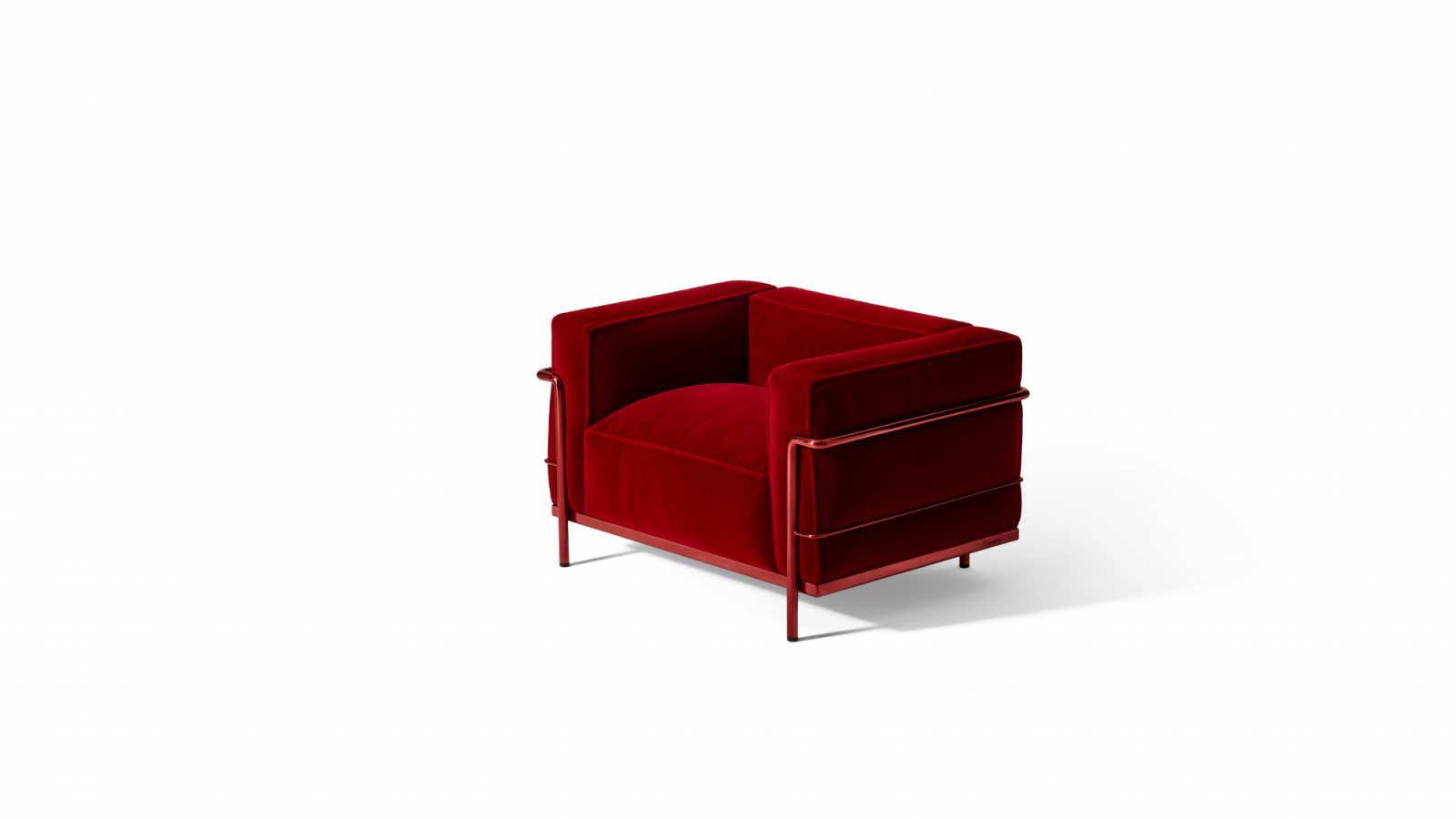 The limited-edition version is crafted using circular materials and upholstered in soft mohair velvet (Photo: Cassina)