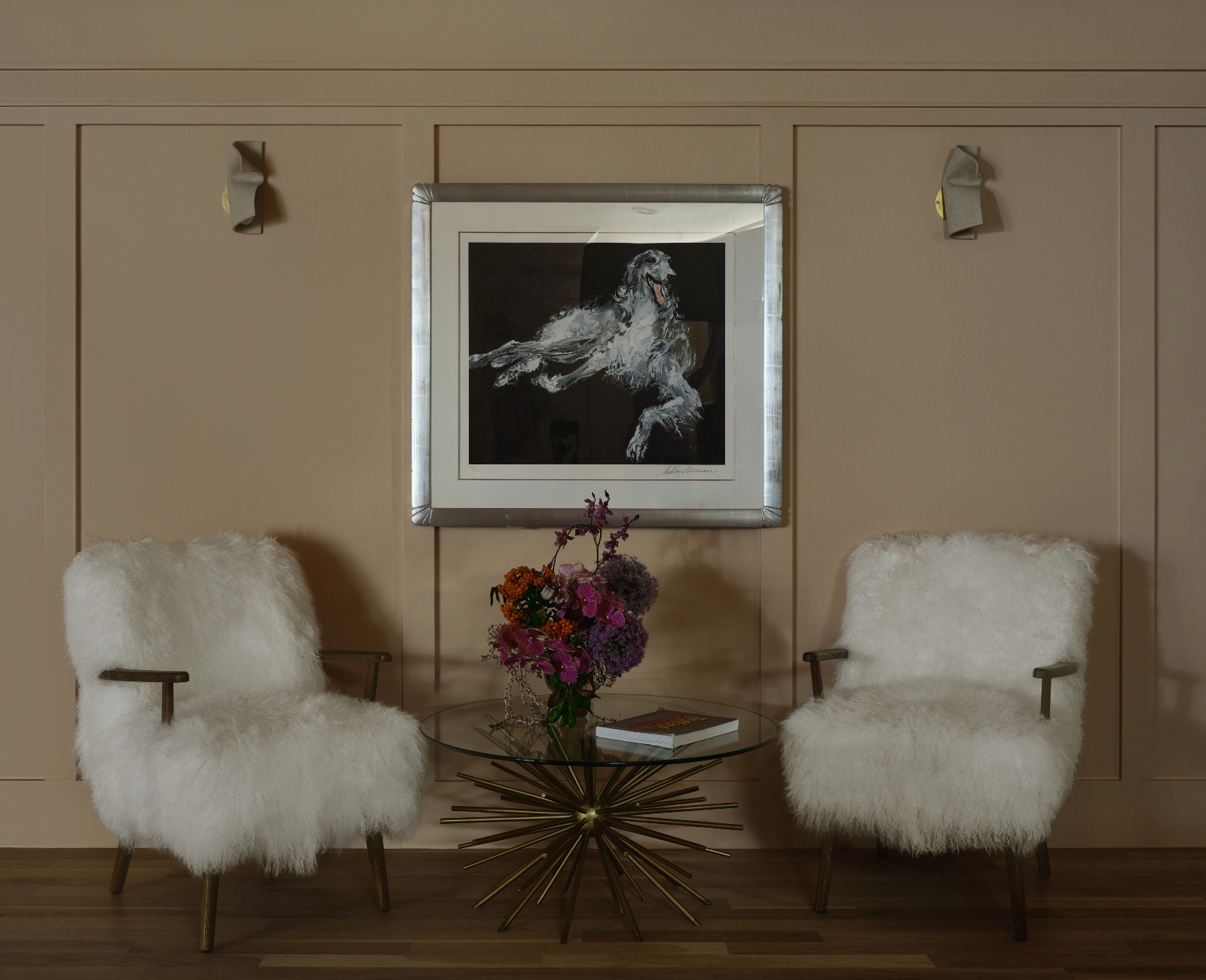 Exploring the eclectic details of the living room in a Pasadena, California home designed by House of Honey