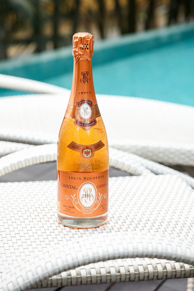 Rosé champagne