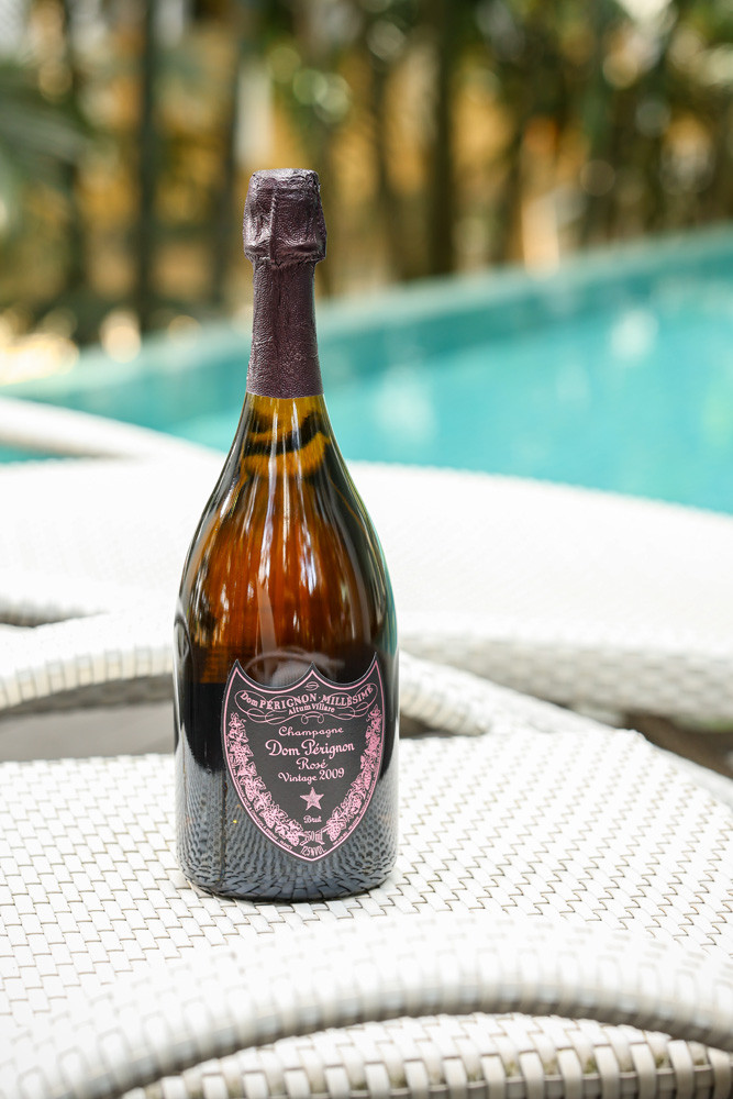 Rosé champagne