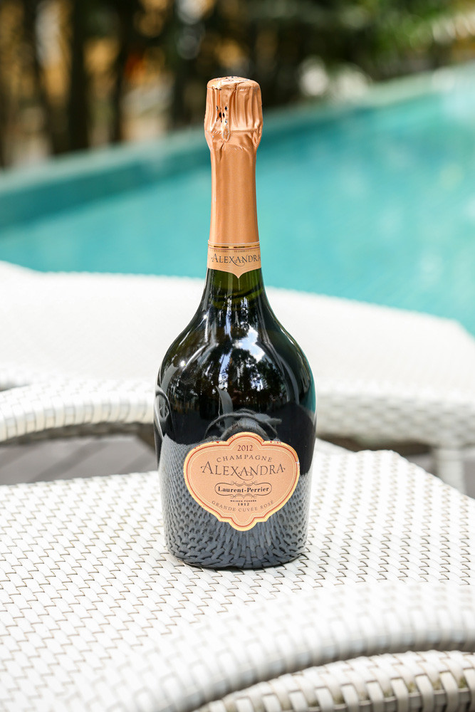 Rosé champagne