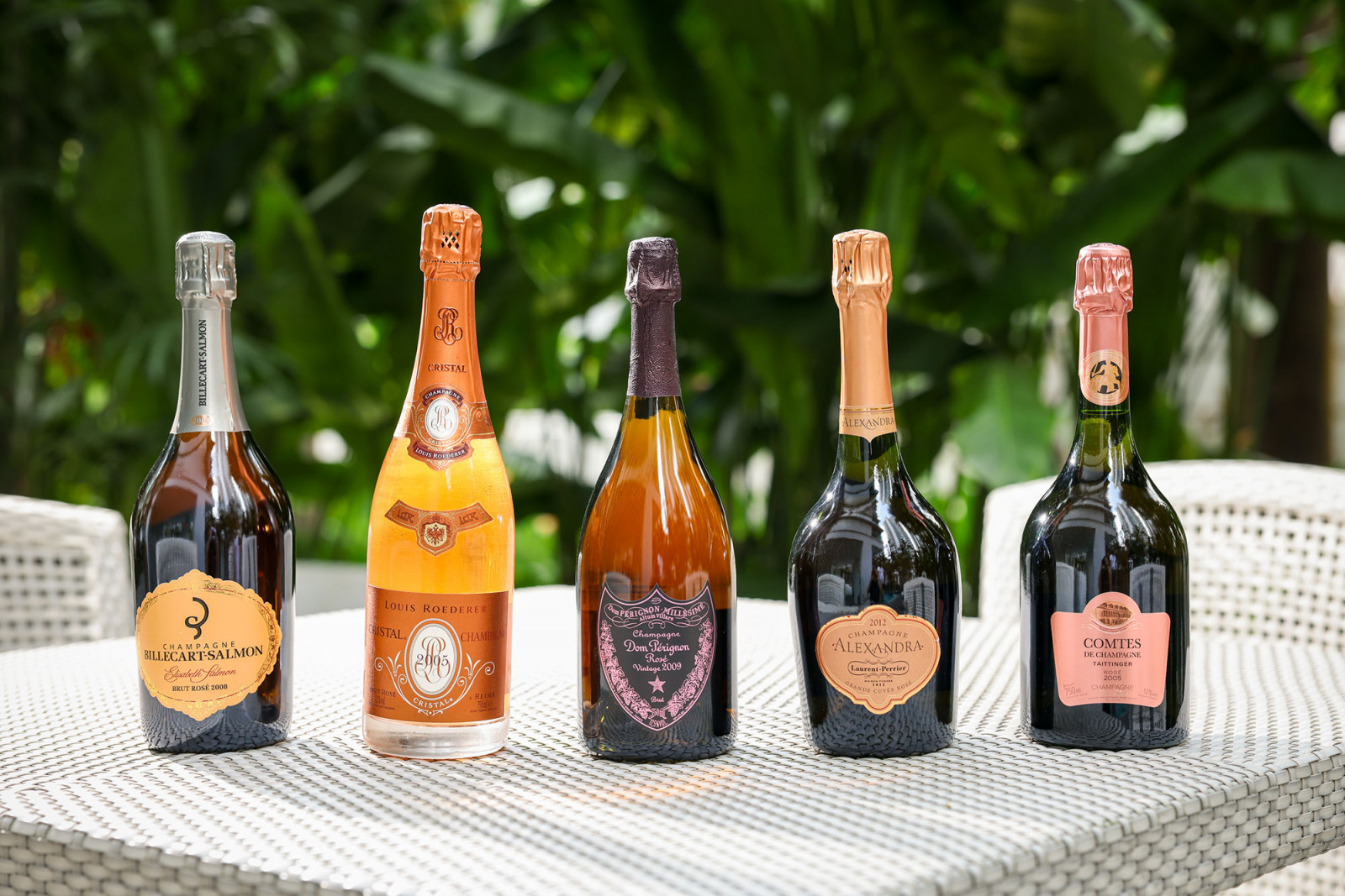 Rosé champagnes to sip and savour, whatever the occasion (Photo: Tan Chin Fan)