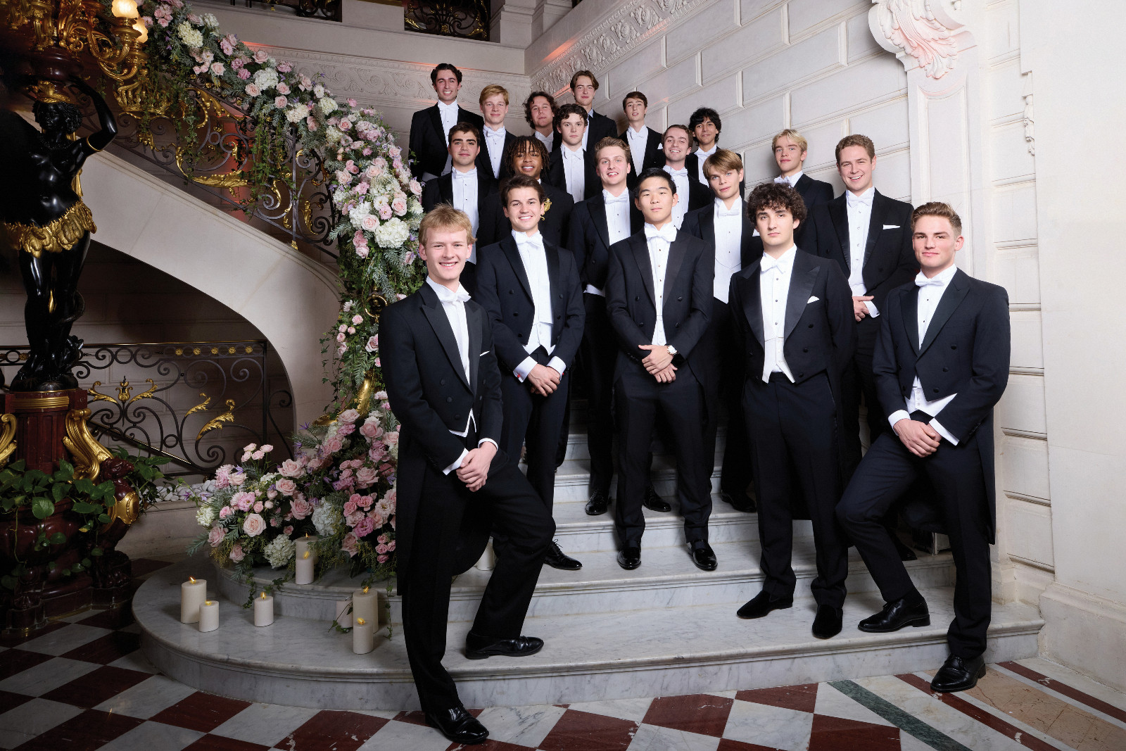The handsome cavaliers