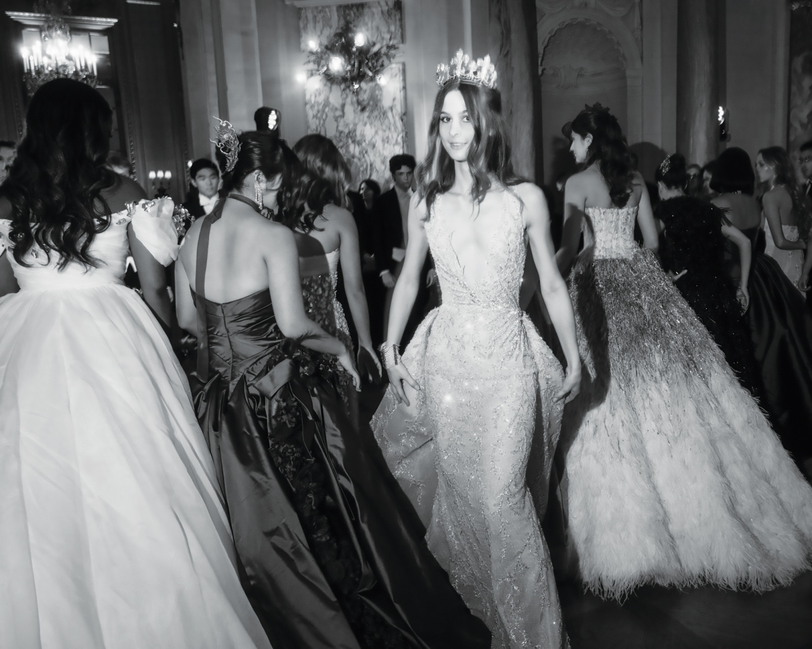 HRH Princess Eulalia d’Orléans Bourbon in Tony Ward Couture