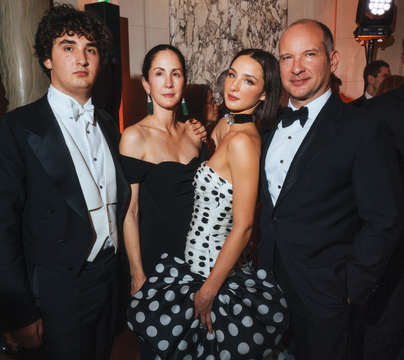 Carolina Lansing with family