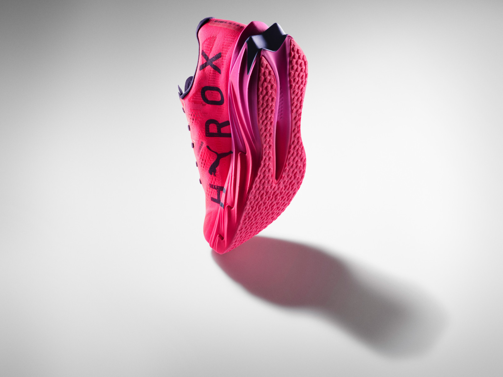 Side view of the Puma Deviate Nitro Elite Hyrox