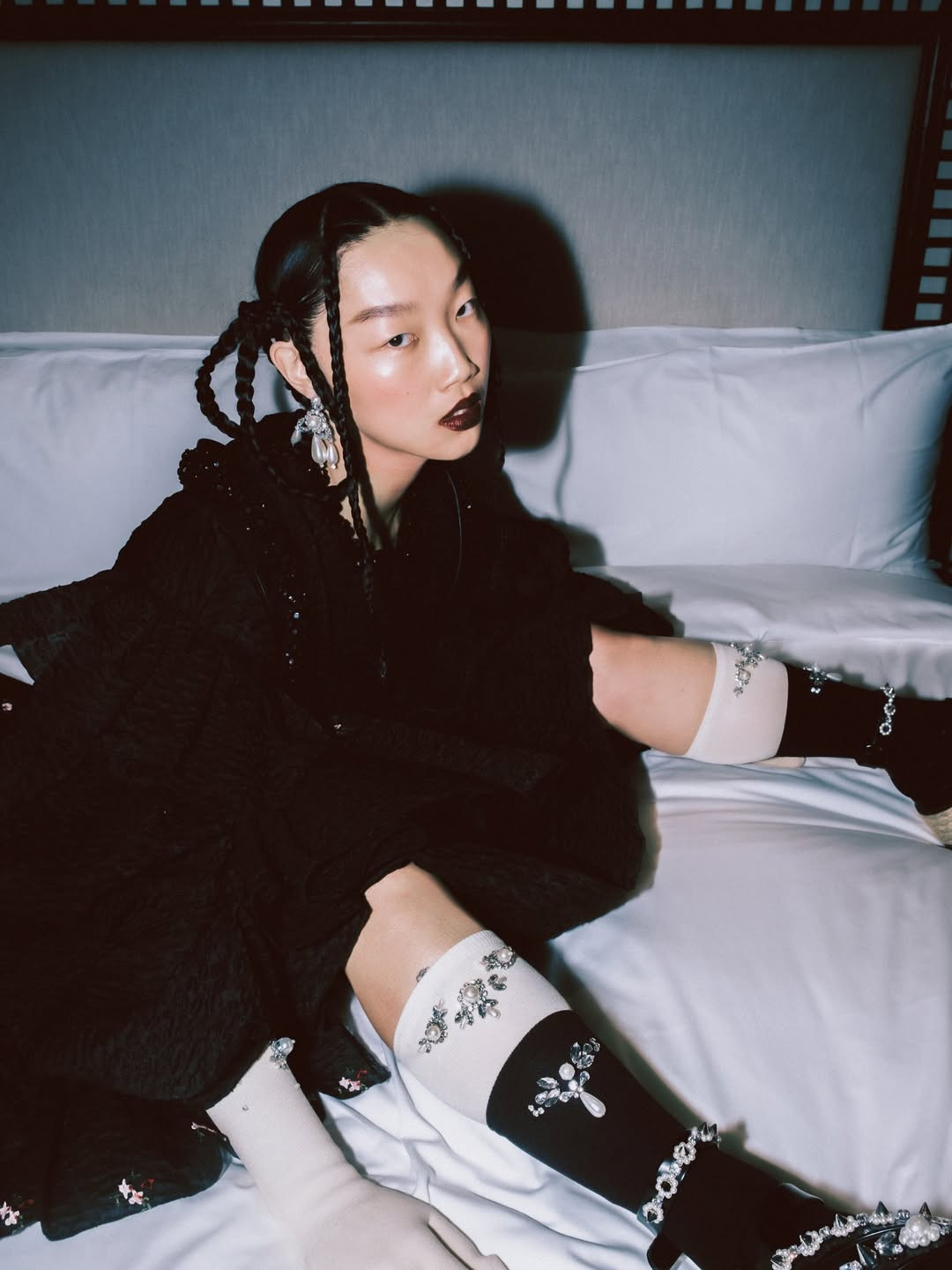 Hair, makeup and accessories complete Audrey Nuna’s look (Photo: Audrey Nuna/Instagram)