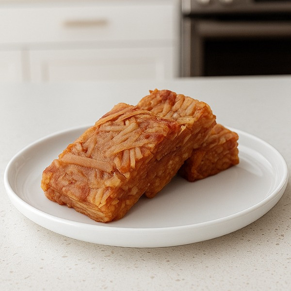 Mashed taro and fried shallots meet in a dense cake that develops a golden crust when seared (Photo: ya.mei.asianmart/Instagram)