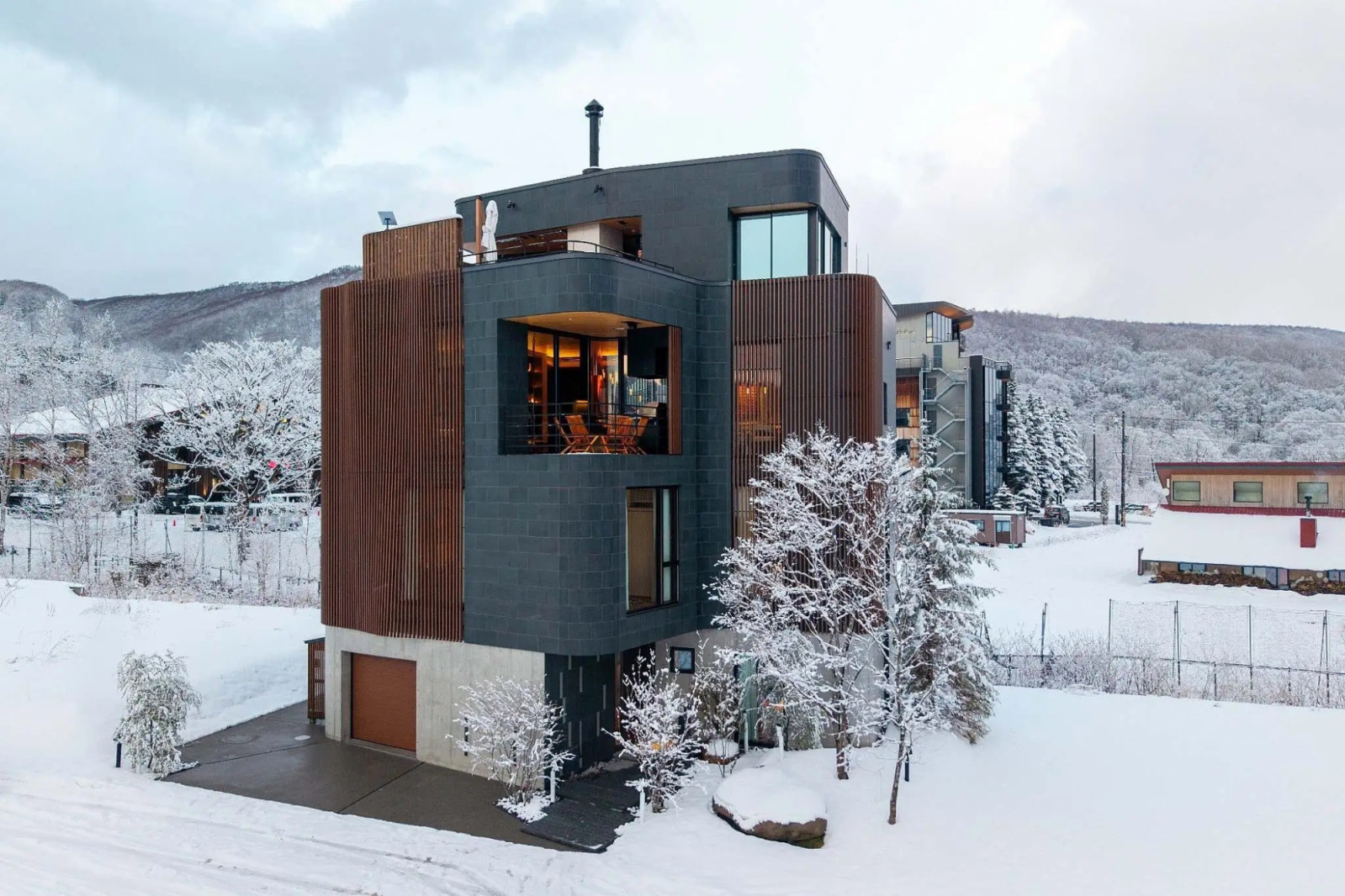 Meigetsu Aki Niseko, a 446-sqm chalet by Nomura in the Luxe Nomad portfolio, exemplifies the luxury properties Yap references when discussing locations with elevated Qi, where investment potential aligns with transformative lifestyle experiences