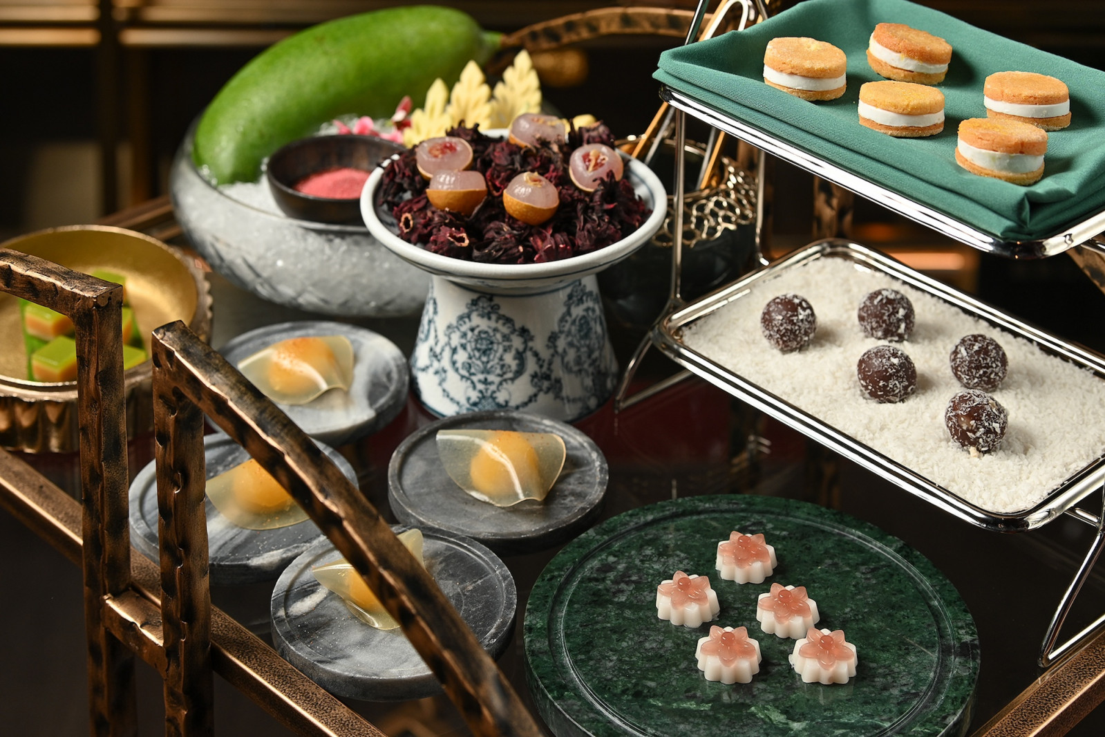 Nusara’s petit fours