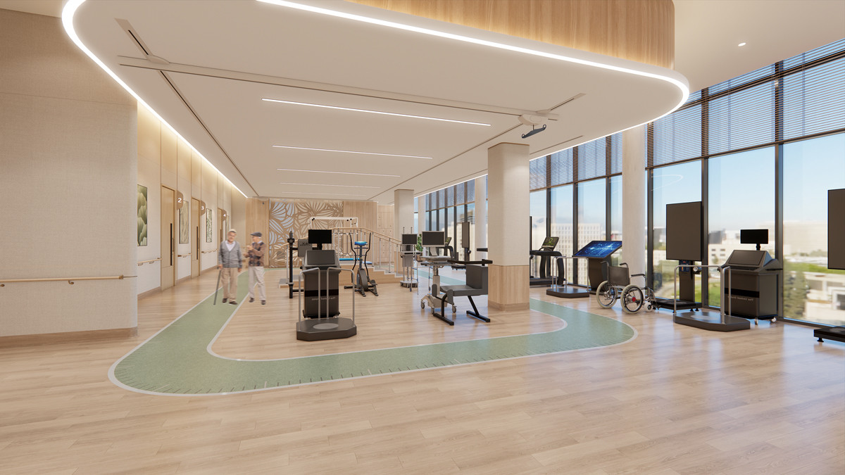 The rehabilitation centre combines Eastern and Western methods within an integrated care setting