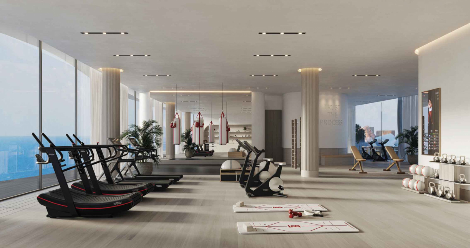 The state-of-the-art indoor gym