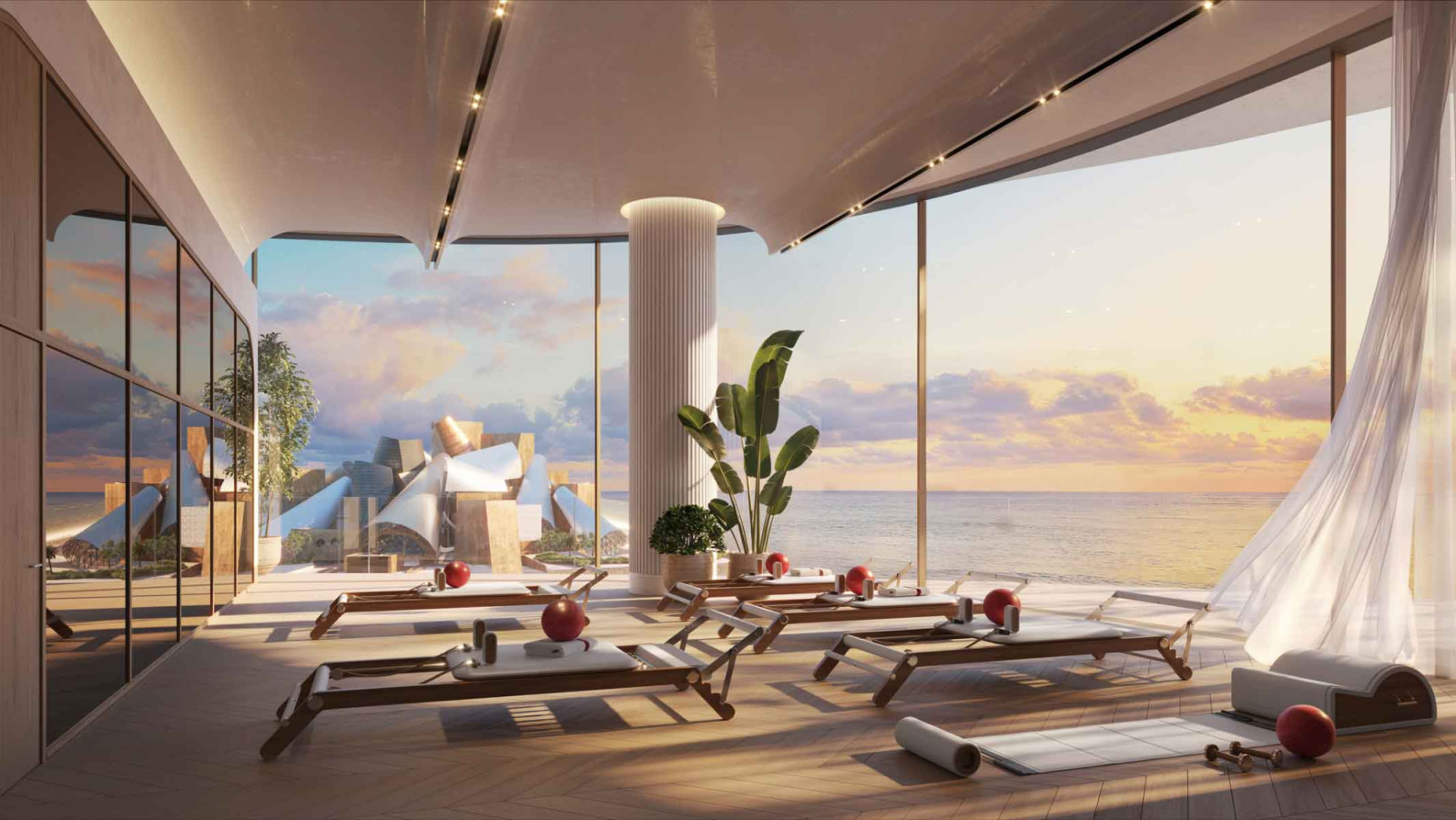 Dedicated pilates studio