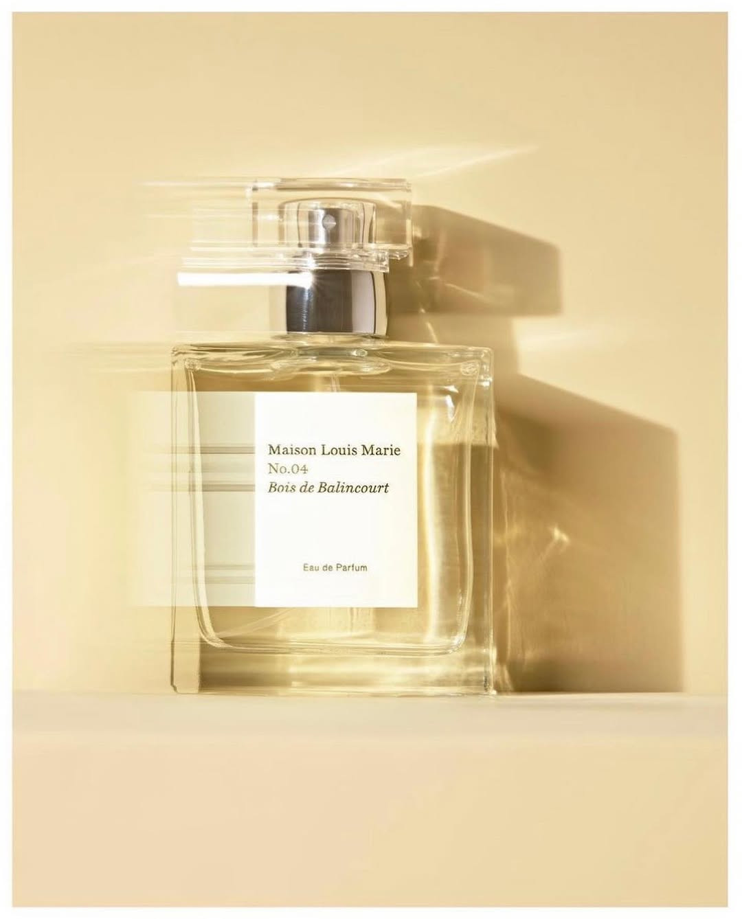 No.04 Bois de Balincourt: Sandalwood leads this warm woody fragrance, layered with subtle spice and amberwood (Photo: Maison Louis Marie/Instagram)