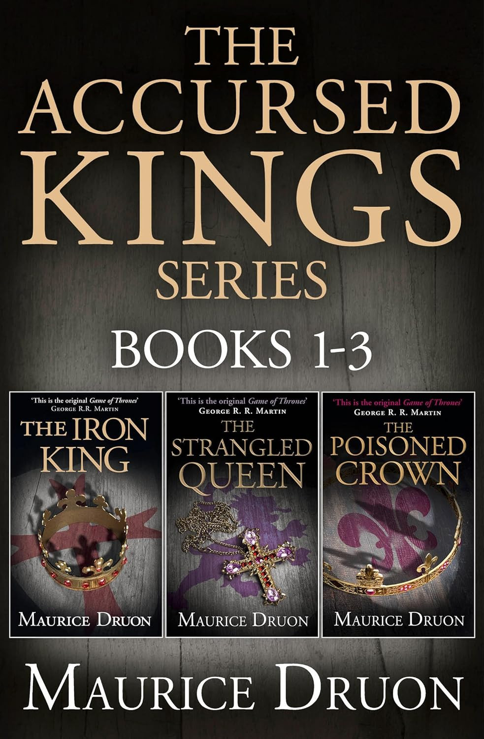 ‘The Accursed Kings Series’ by Maurice Druon (Photo: Harper Voyager)