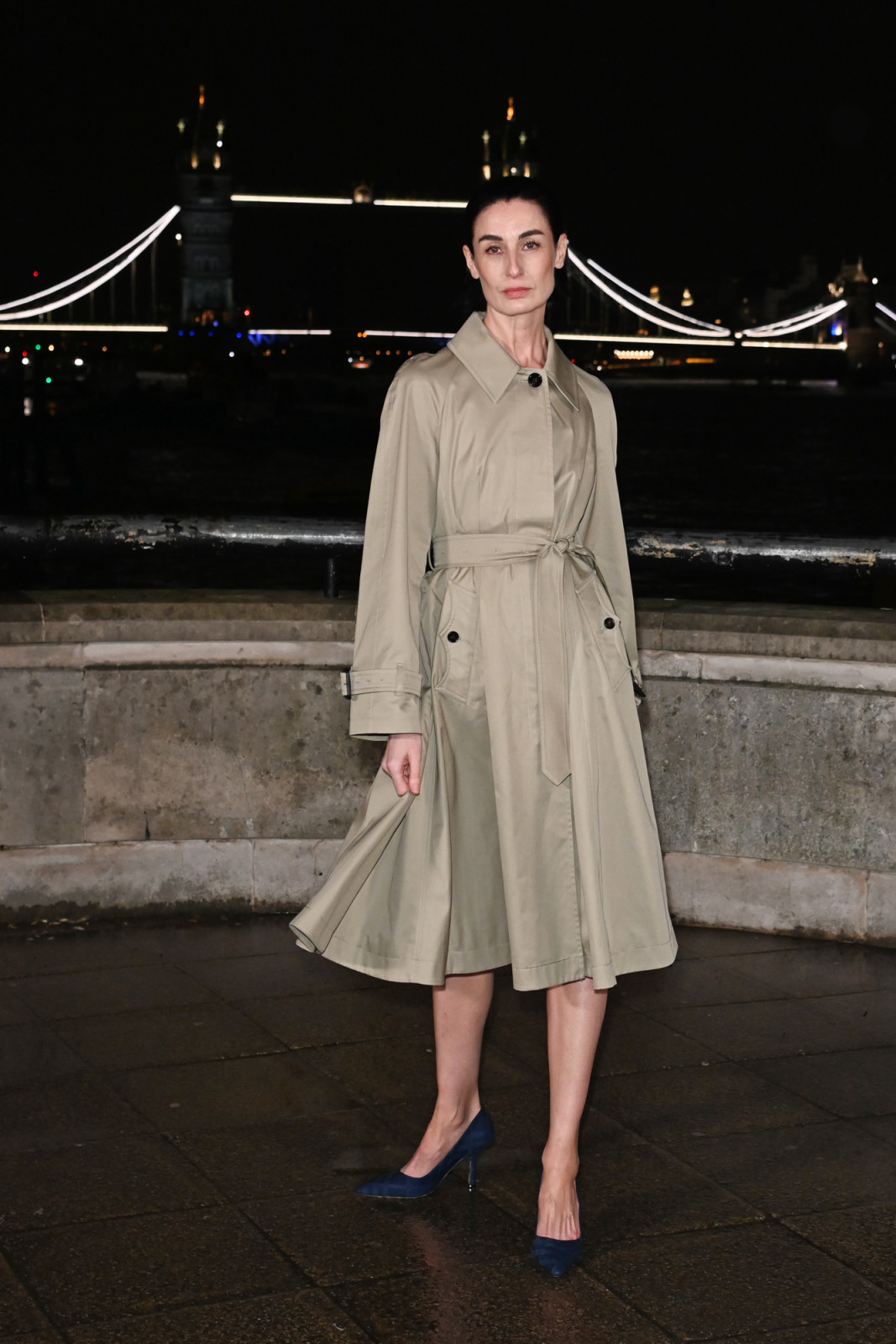 LONDON, ENGLAND - FEBRUARY 23: Erin O'Connor attends the Burberry Winter 2026 Show during London Fashion Week at Old Billingsgate on February 23, 2026 in London, England.

Photo by Dave Benett