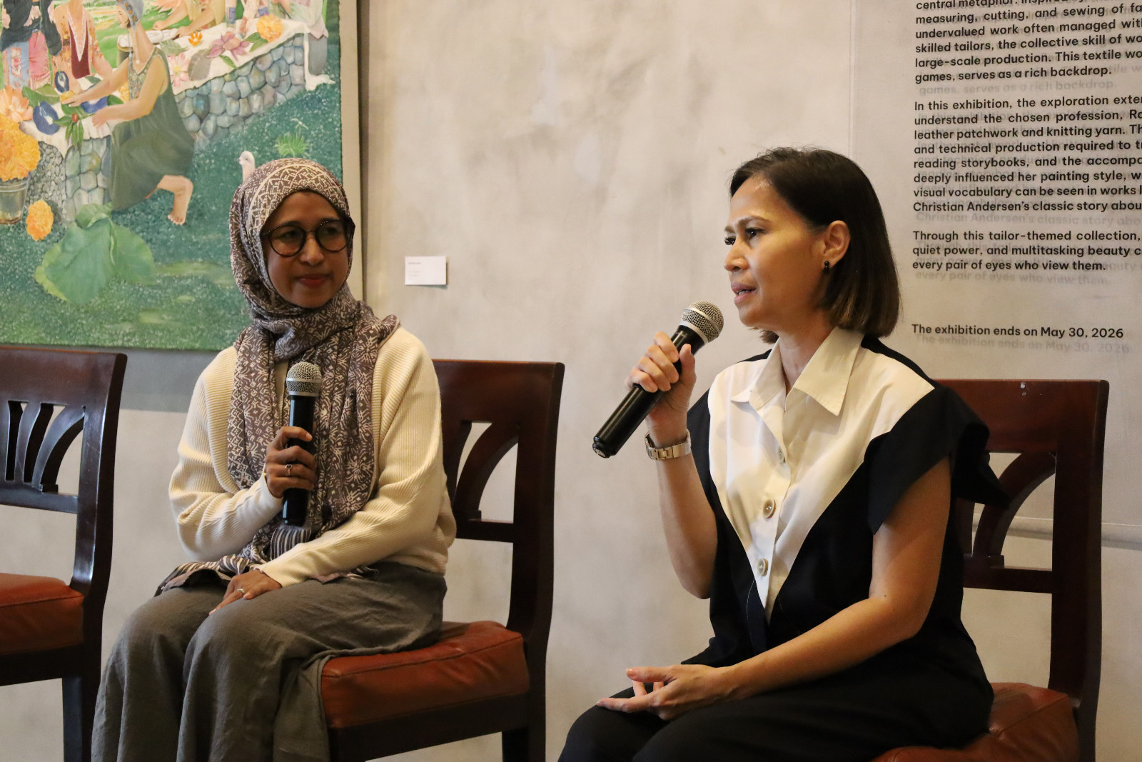 Pembukaan pameran solo perdana Ratih Alsaira
