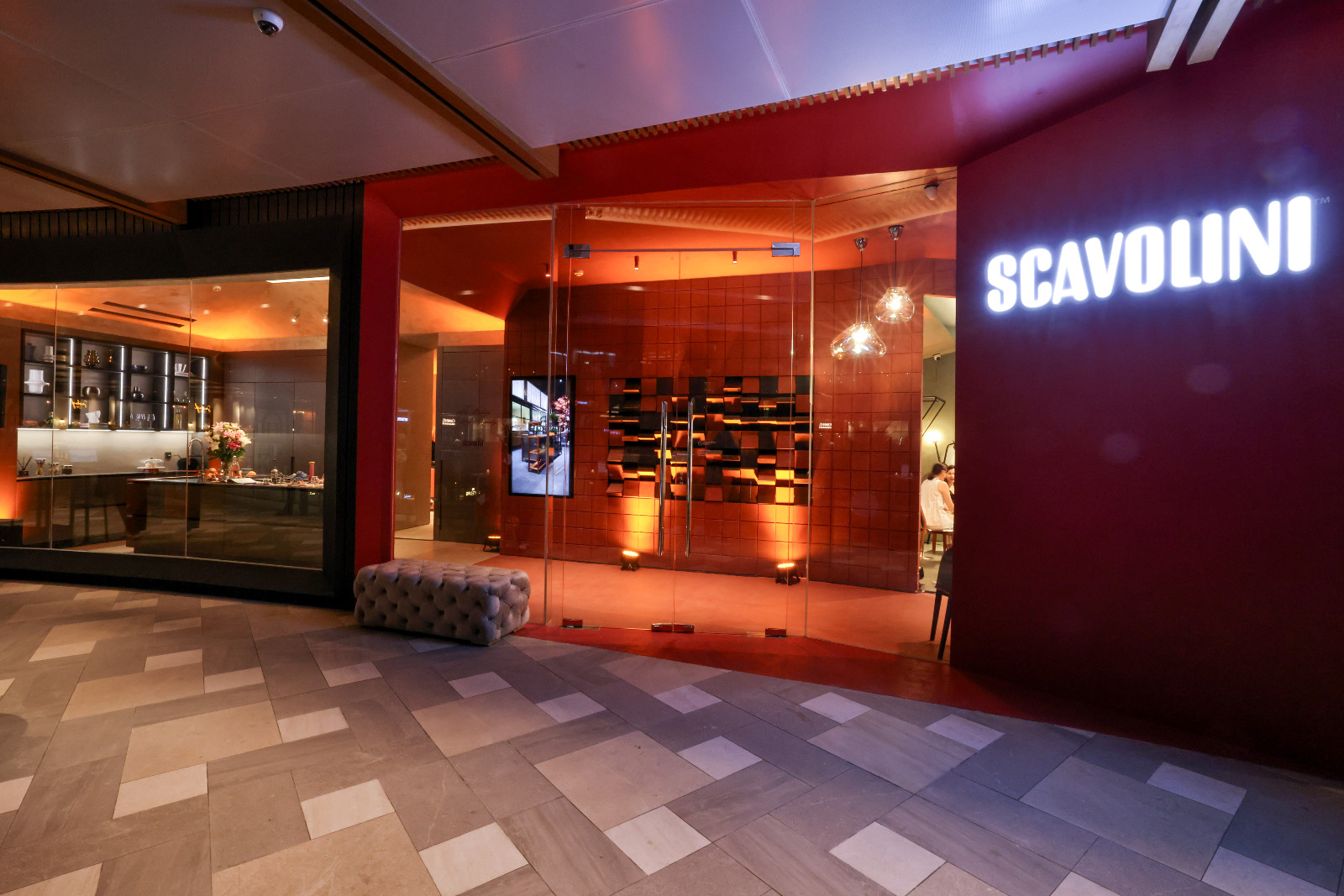 The launch of Scavolini's new showroom at the Proscenium at Rockwell