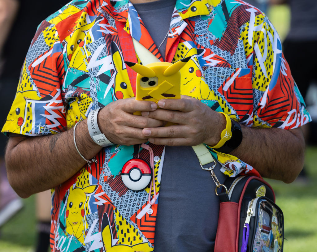 A Pokémon fan takes part in a Pokémon GO Tour (Images: Getty Images)