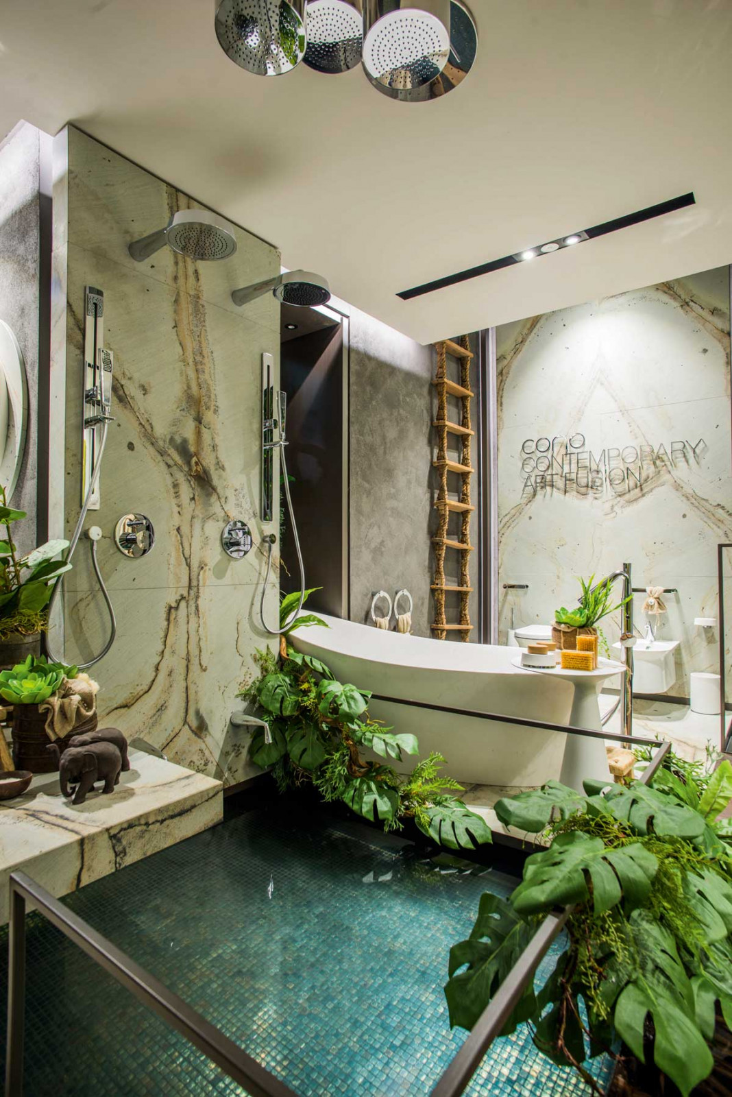 Gessi’s Cono collection borrows its aesthetics from the sartorial world