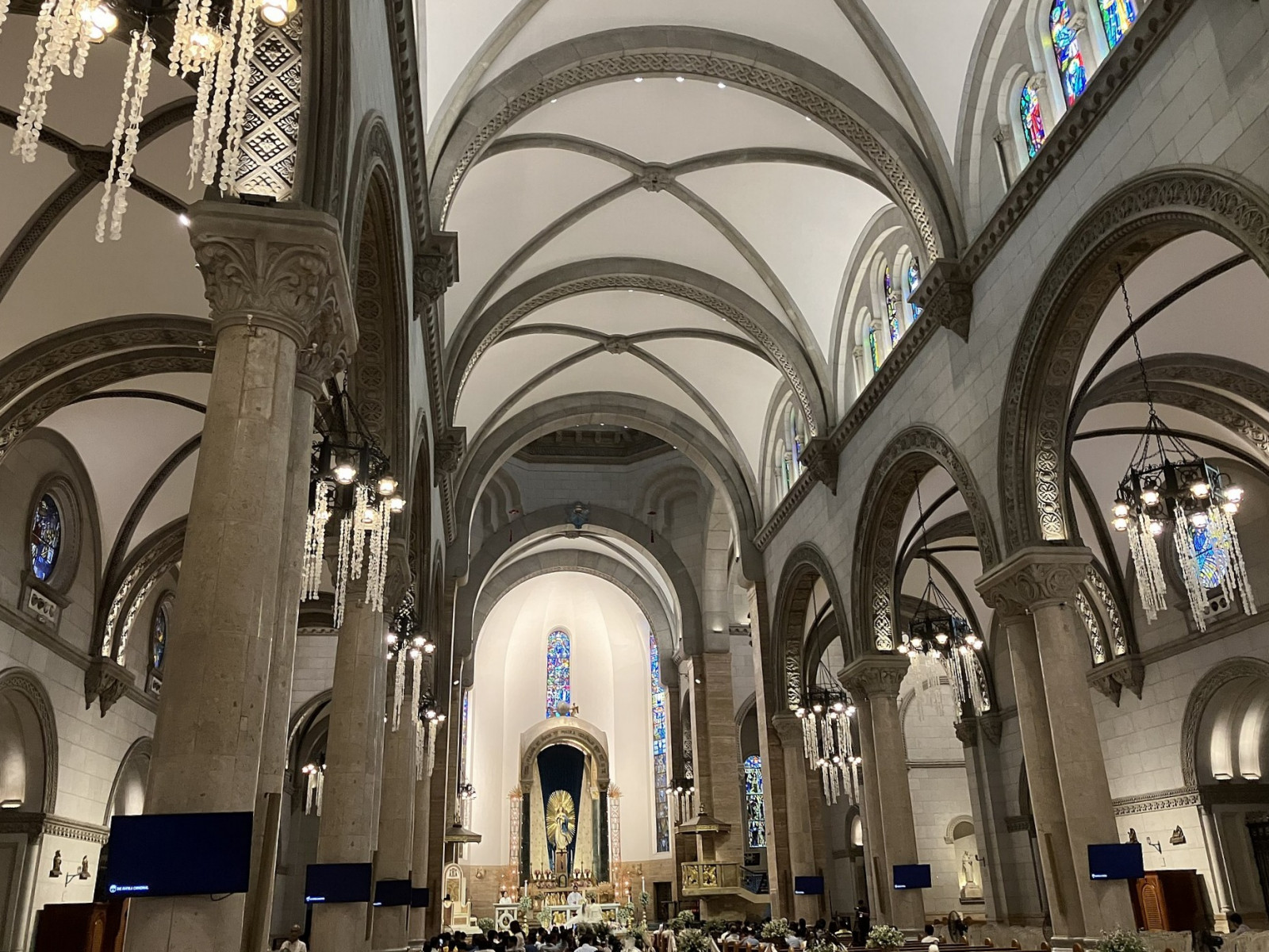 The Manila Cathedral in Intramuros, Philippines (Photo: Wikimedia Commons)