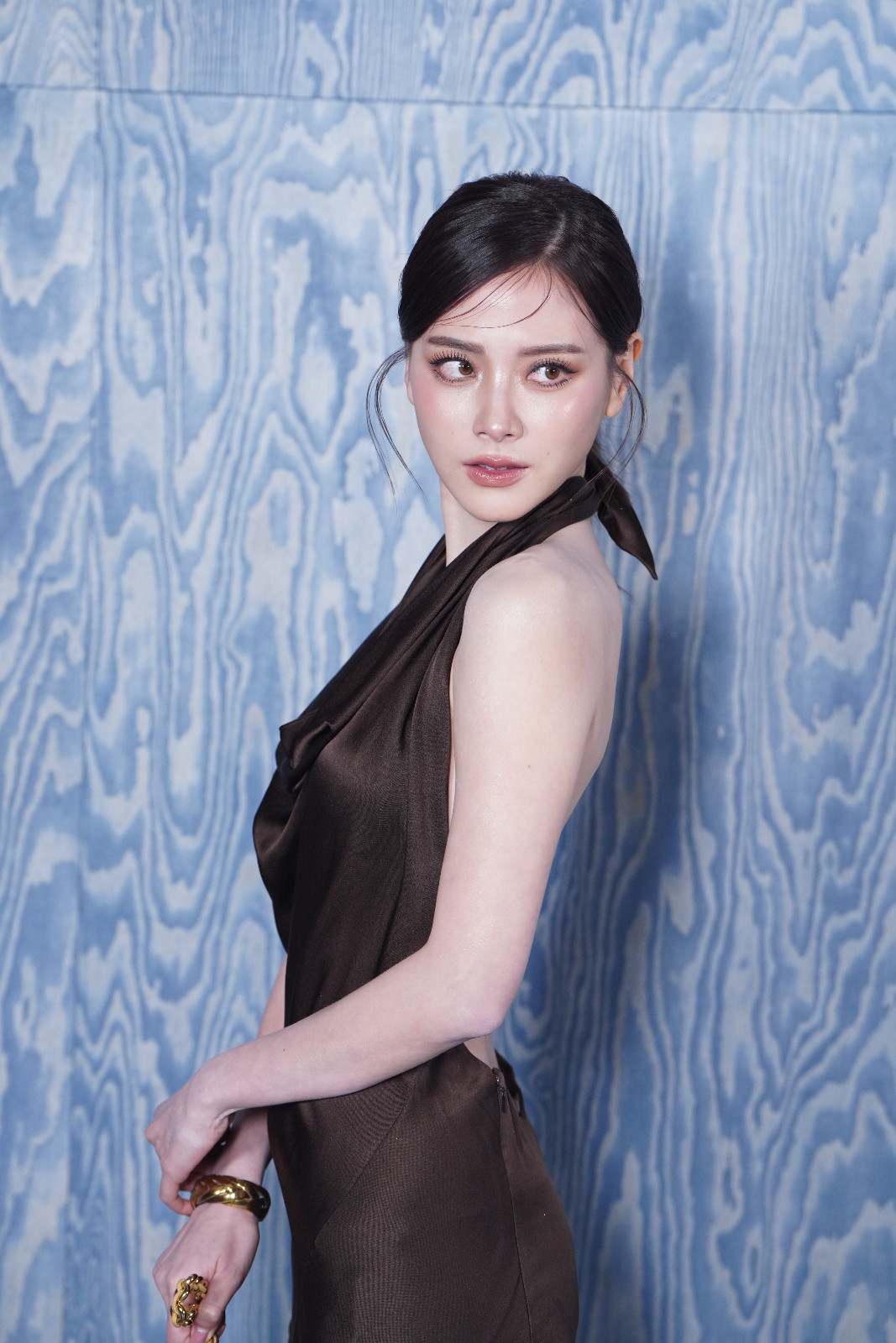 SHANGHAI, CHINA - MARCH 21: Thai actress Pimchanok Luevisadpaibul (aka Baifern) attends Loewe Crafted World Exhibition on March 21, 2024 in Shanghai, China. (Photo by VCG/VCG via Getty Images)