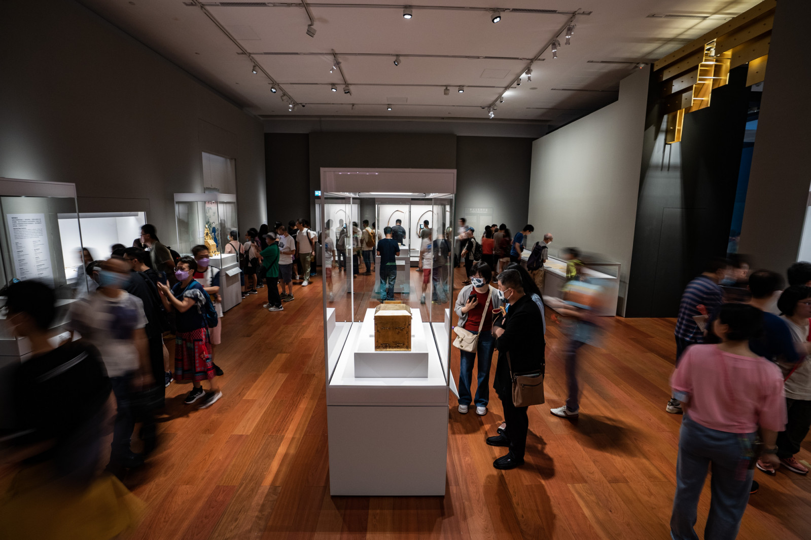 HONG KONG, CHINA - JULY 01: People visit Hong Kong Palace Museum on July 1, 2023 in Hong Kong, China. Hong Kong Palace Museum opens to the public for free on July 1 to celebrate the 26th anniversary of Hong Kong's return to the motherland. (Photo by Hou Yu/China News Service/VCG via Getty Images)