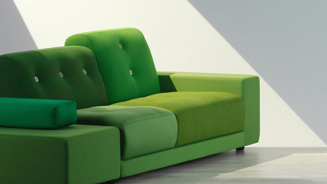 The name “polder” refers to the low-lying tracts of land reclaimed from water in the Netherlands (Photo: Instagram / @vitra)