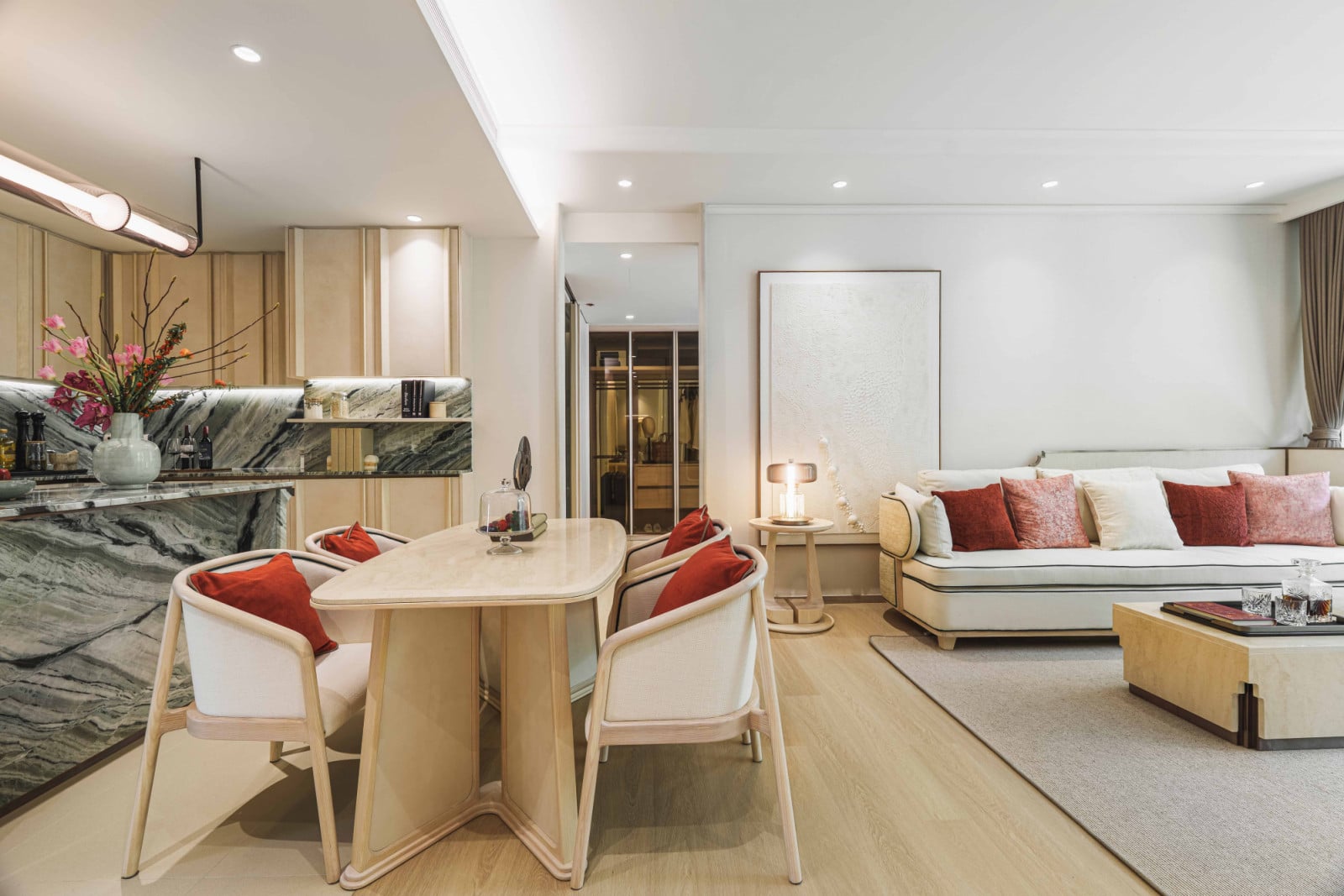 Inside one of The Residences at InterContinental Phuket Resort’s show units