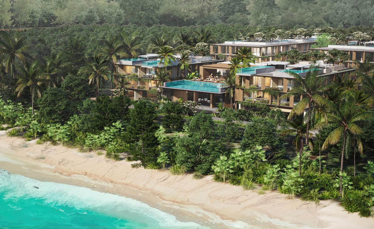 A rendering of the Gardens of Eden in Phuket