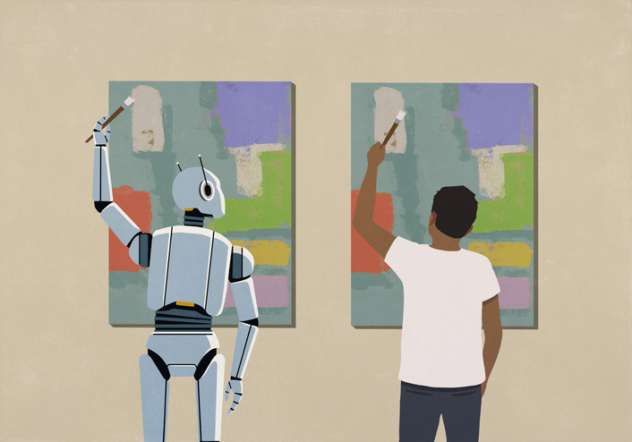 As artificial intelligence perfects the image, it also reveals our increasing desire for imperfection, authenticity and the subtle marks of human effort behind every piece of art. If it appears too perfect, it is probably a lie (Photo: Getty Images)