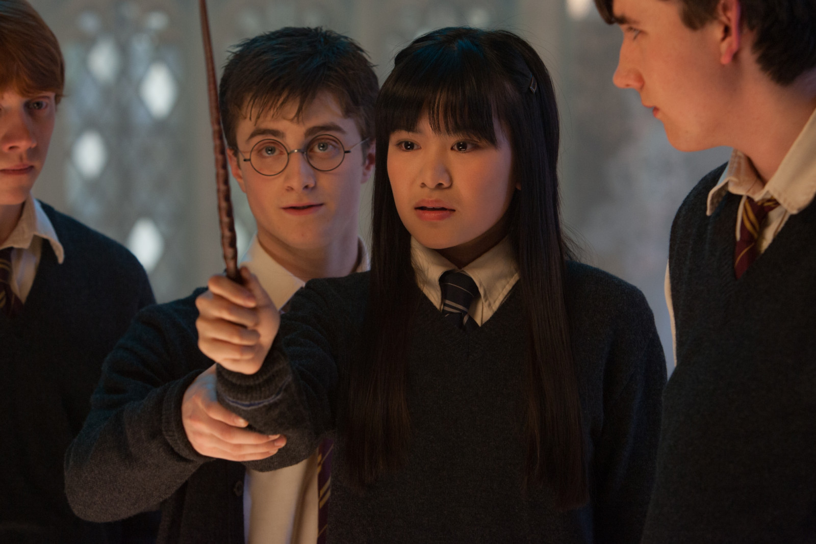 Katie Leung as Cho Chang and Daniel Radcliffe as Harry Potter in  ‘Harry Potter and the Order of the Phoenix’. (Photo: Murray Close/ Getty Images)