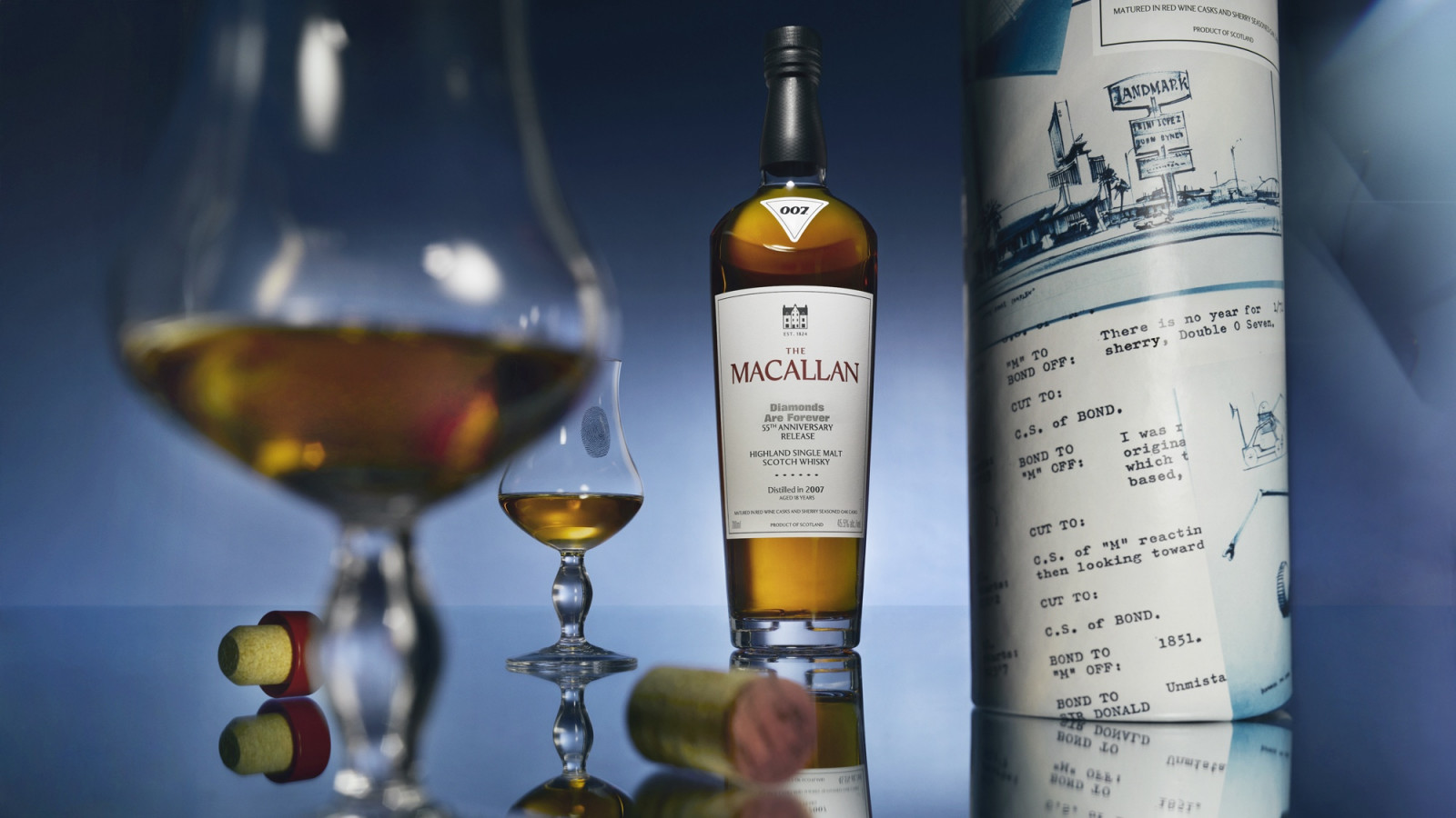 The Macallan Diamonds Are Forever 55th Anniversary Release (Photo: The Macallan)