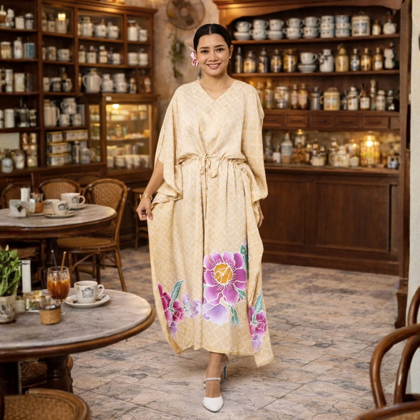 The Alysya Kaftan. (Photo: Instagram/@thebatikboutique)
