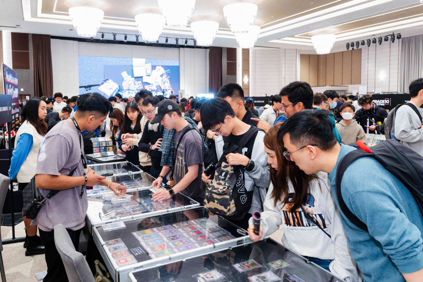 Collectors at the Grade10 Festival in Hong Kong in December 2025 (Image: MemeStrategy)