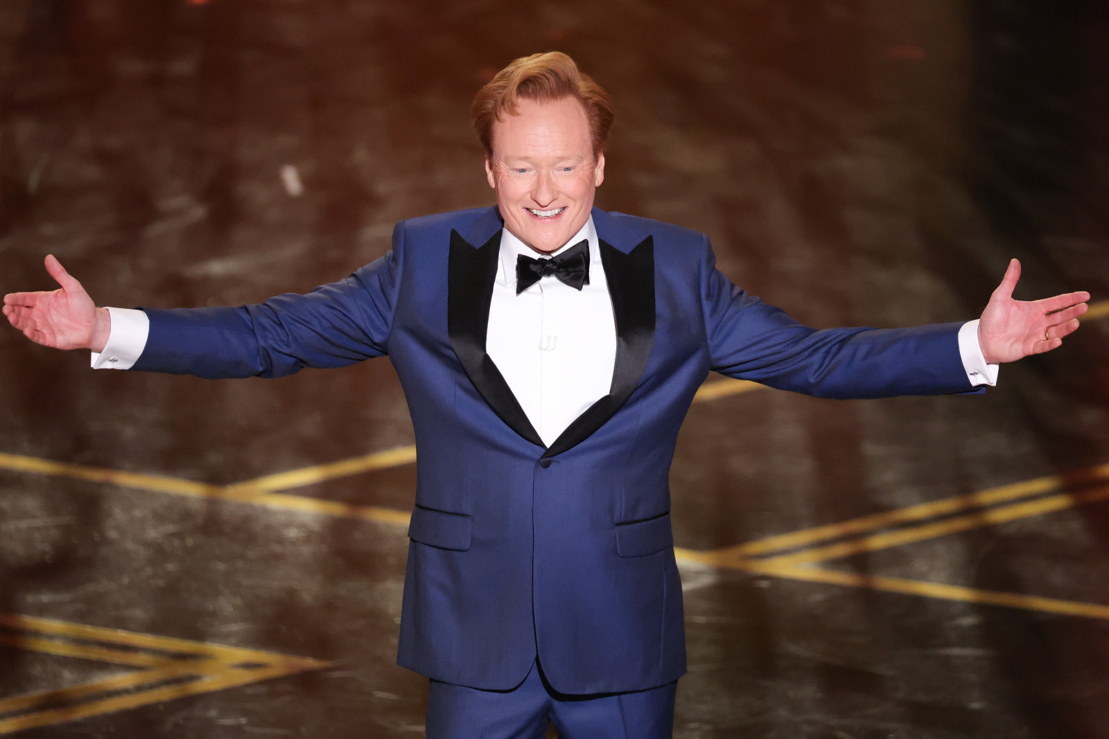 Conan O'Brien at the 98th Annual Oscars held at Dolby Theatre on March 15, 2026 in Hollywood, California. (Photo by Rich Polk/Penske Media via Getty Images)