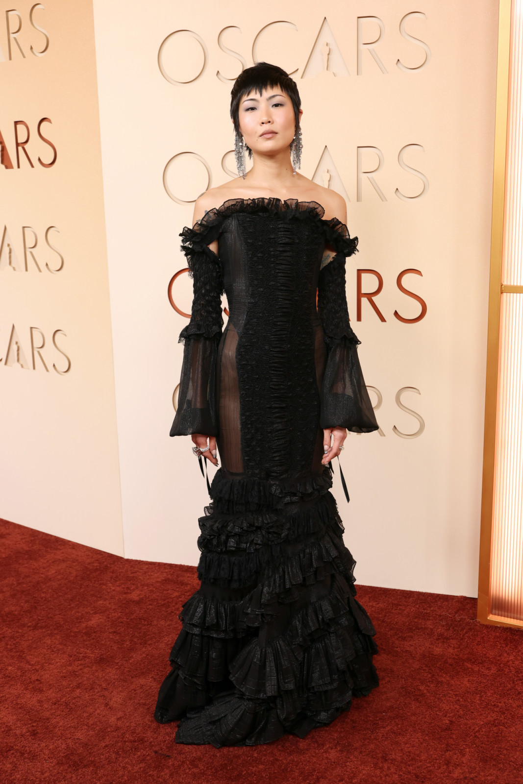 HOLLYWOOD, CALIFORNIA - MARCH 15: May Hong attends the 98th Oscars at Dolby Theatre on March 15, 2026 in Hollywood, California. (Photo by Frazer Harrison/WireImage)