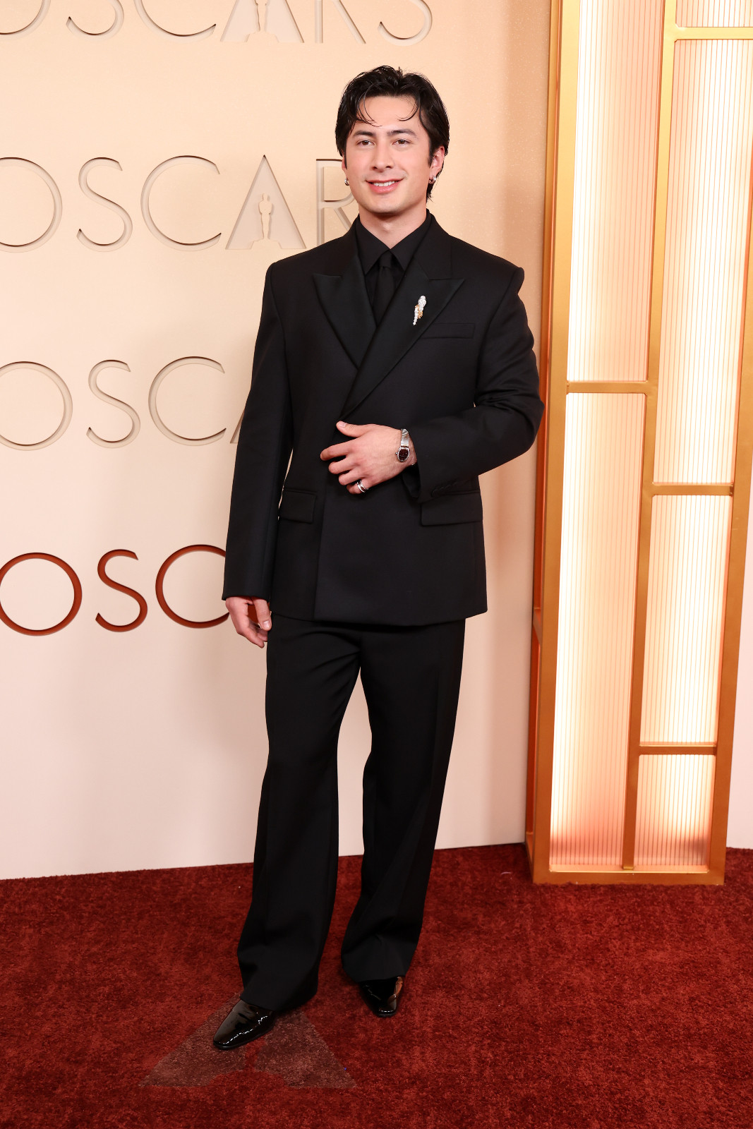 Hudson Williams at the 98th Annual Oscars held at Dolby Theatre on March 15, 2026 in Hollywood, California. (Photo by JC Olivera/WWD via Getty Images)