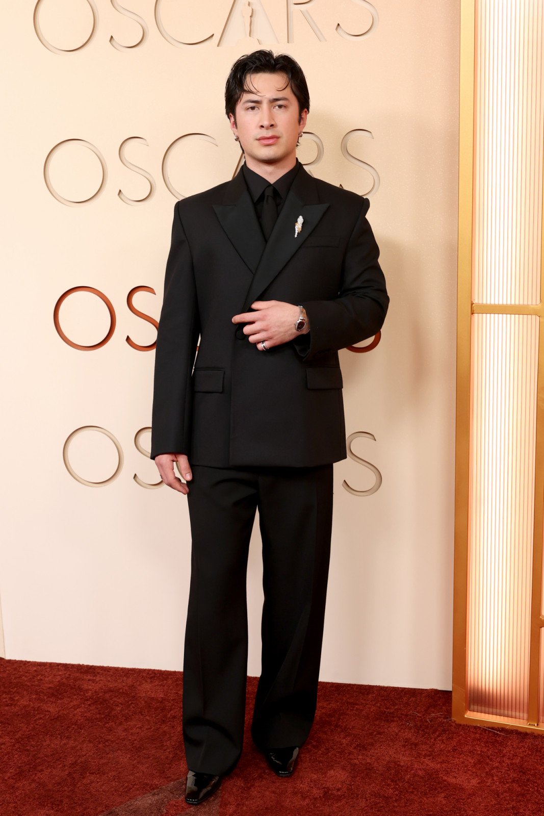 HOLLYWOOD, CALIFORNIA - MARCH 15: Hudson Williams attends the 98th Oscars at Dolby Theatre on March 15, 2026 in Hollywood, California. (Photo by Frazer Harrison/WireImage)