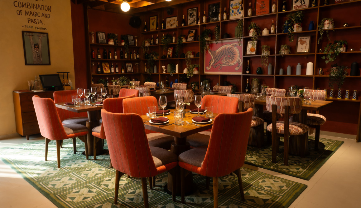From handmade pastas and wood-fired dishes to craft cocktails—Cantina is an Italian-American restaurant in Mumbai's Bandra Kurla Complex where Anthony Burd brings flavour and flair to the menu (Photo: courtesy of Cantina)