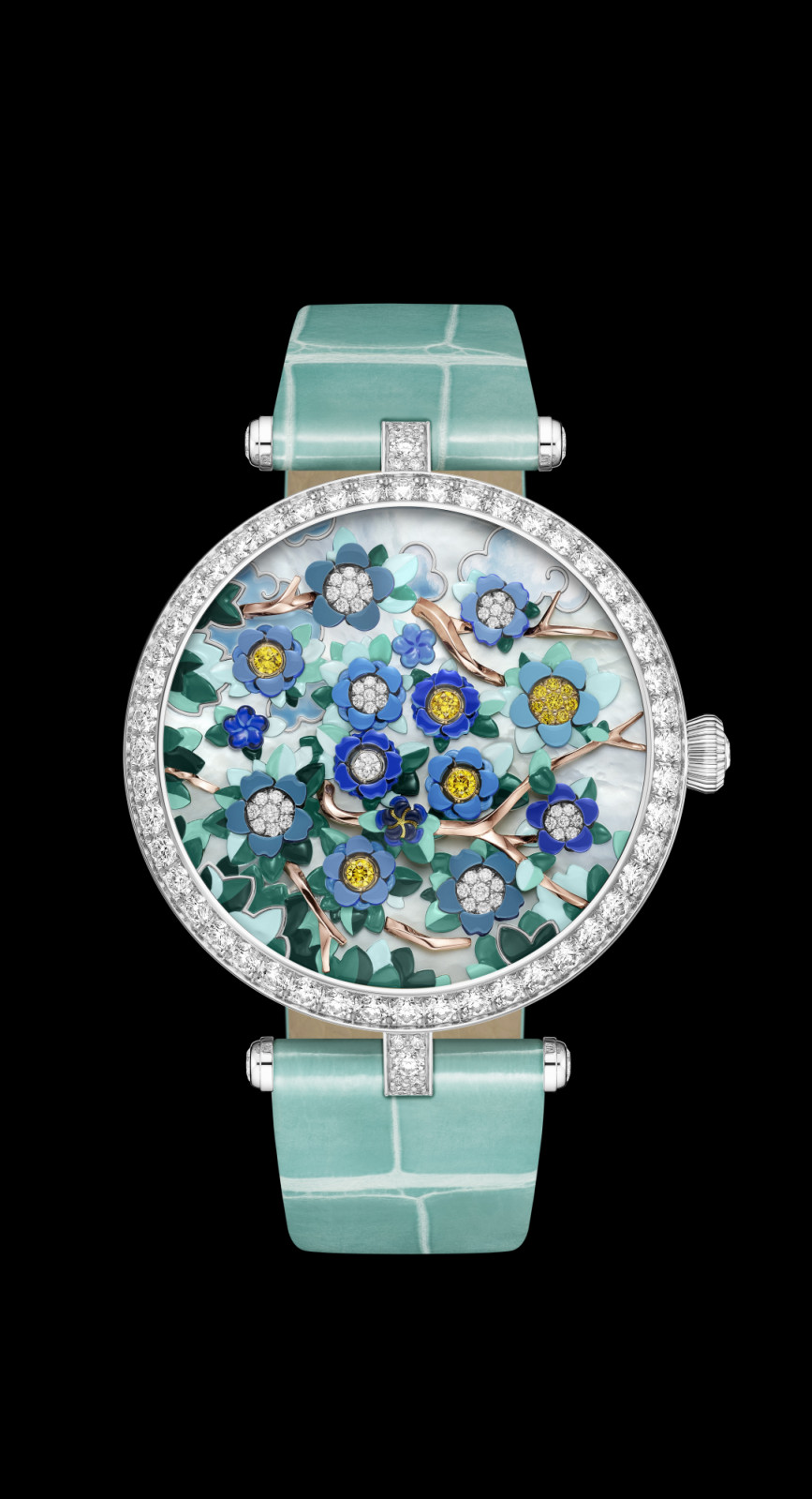 Lady Arpels Heures Florales watch (Photo: courtesy of Van Cleef & Arpels)