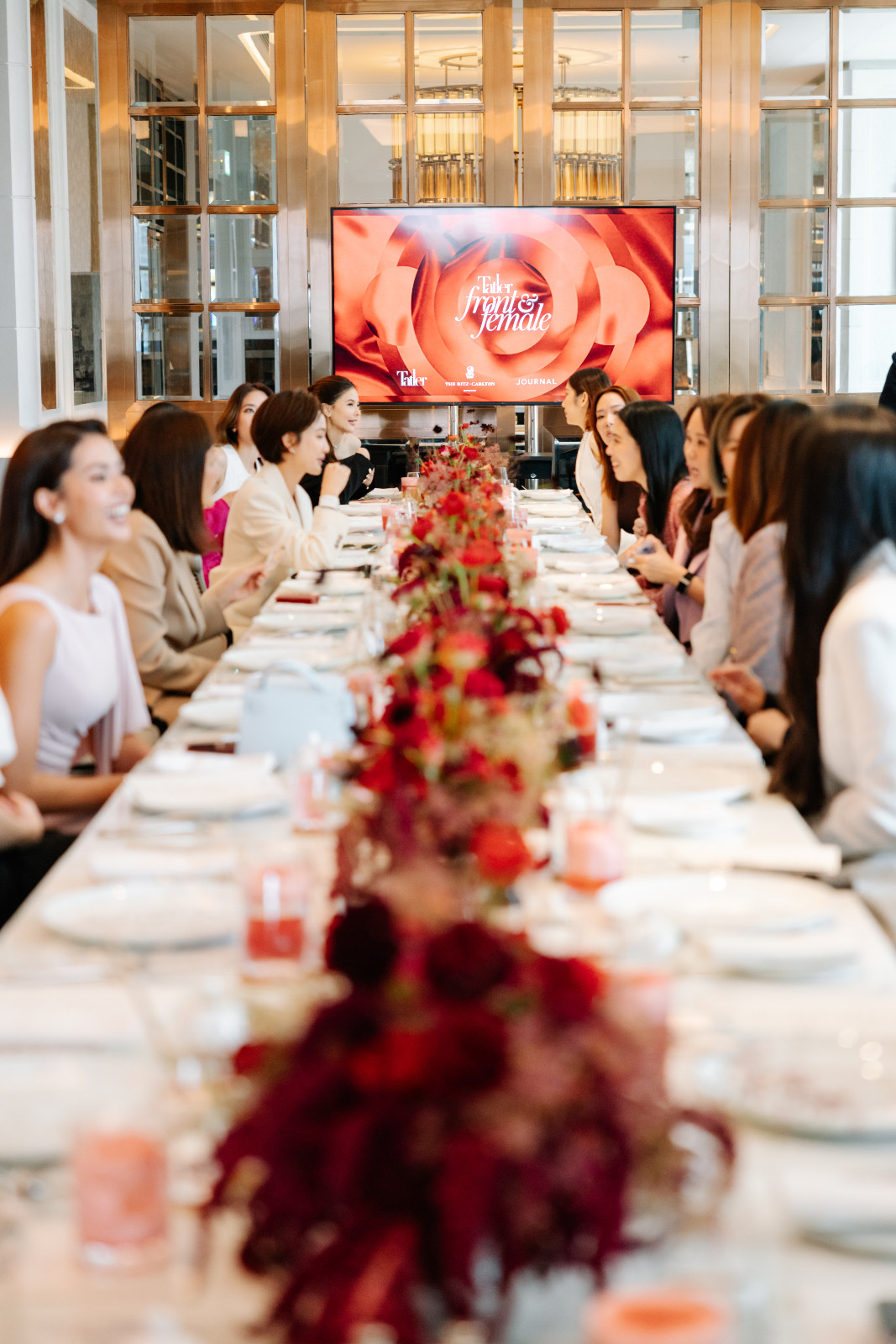 บรรยากาศการพูดคุย Tatler Front & Female ครั้งแรกในประเทศไทย  (ภาพ: Tatler Thailand)