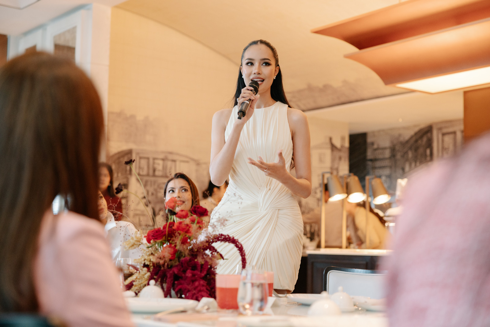 สุชาตา ช่วงศรี Miss World 2025 (ภาพ: Tatler Thailand)