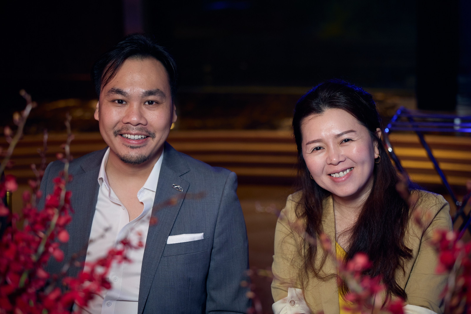 Lee Wen Hsiang and Celeste Lim