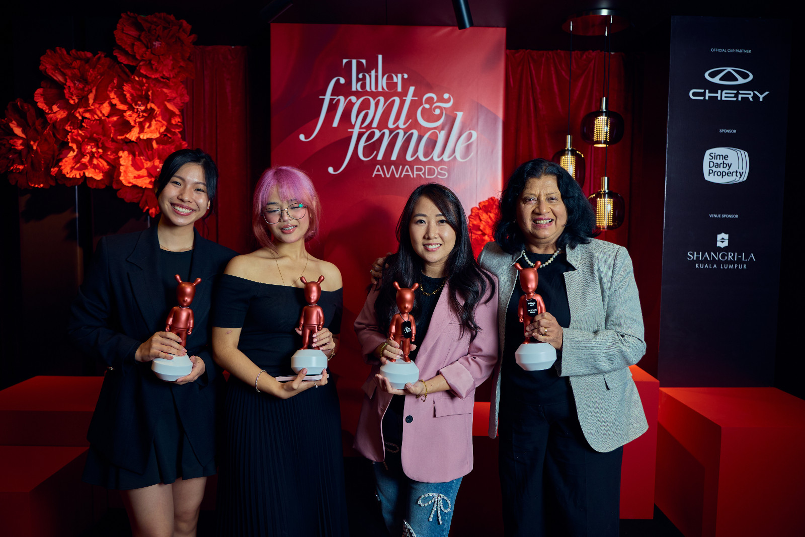 Natalie Loi, Ain Husniza, Yap Sue Yii and Prof Dr Sushila K Chang