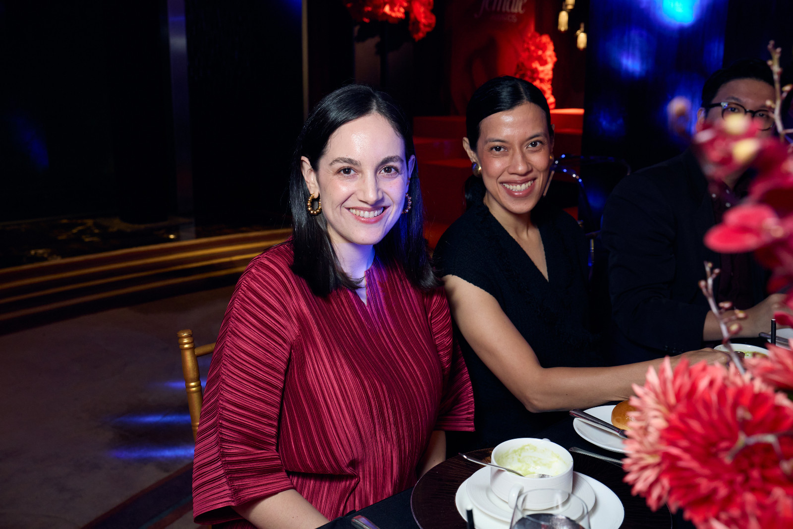 Mariana De Reyes and Datuk Nicol David