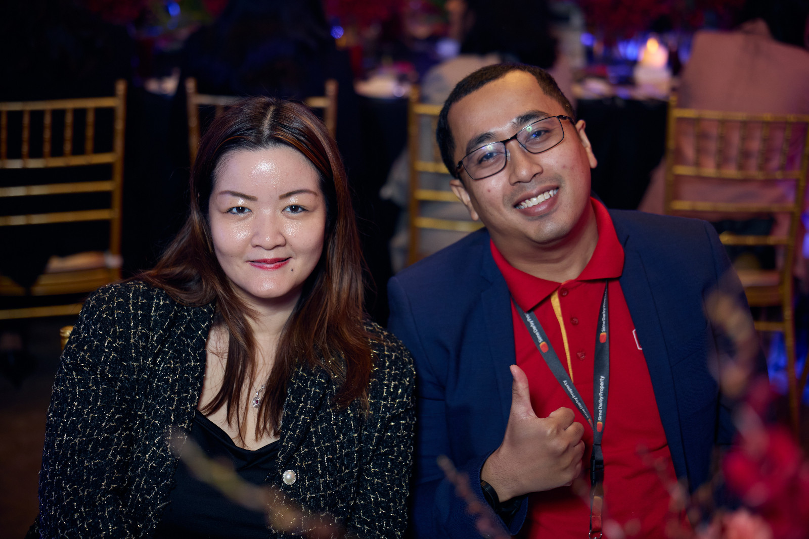 Joanne Lim and Hafifi Ridzuan